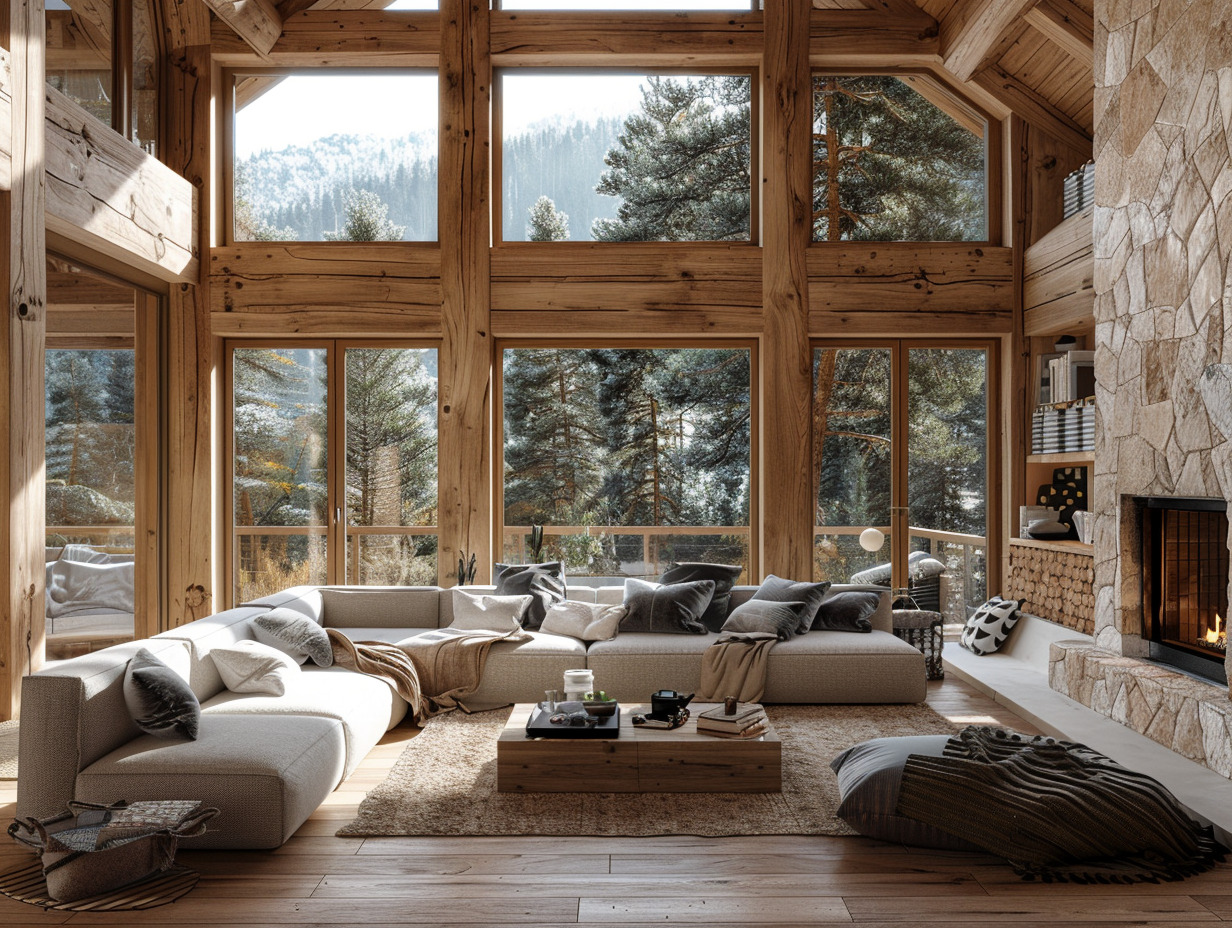 chalet en bois